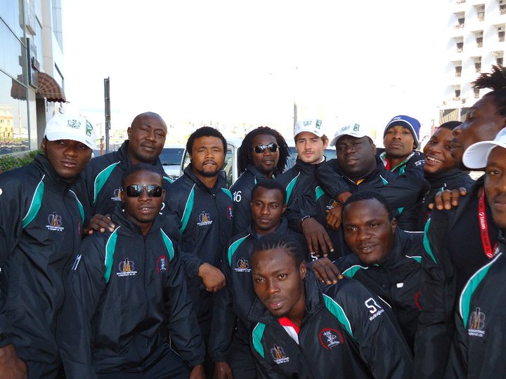 Squad at an international tournament